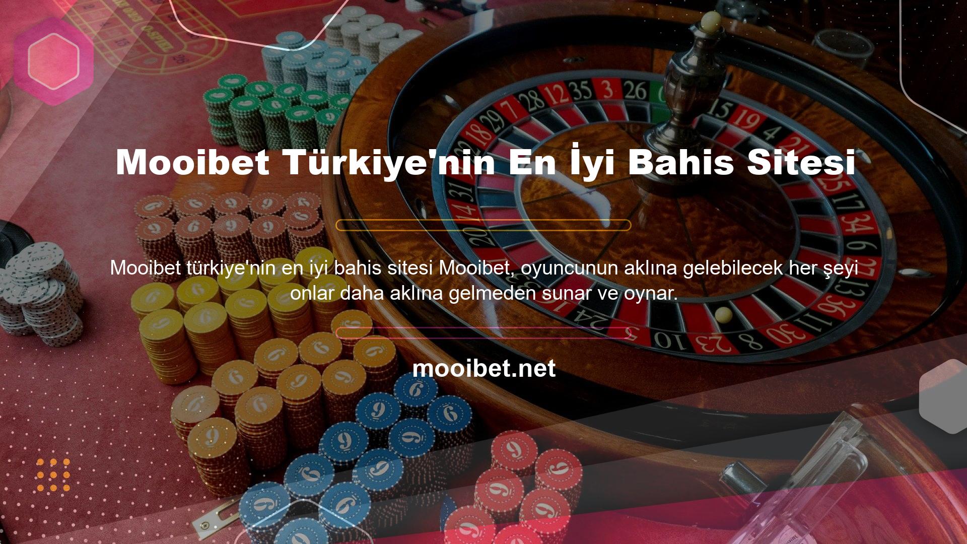 Mooibet Türkiye'nin En İyi Bahis Sitesi