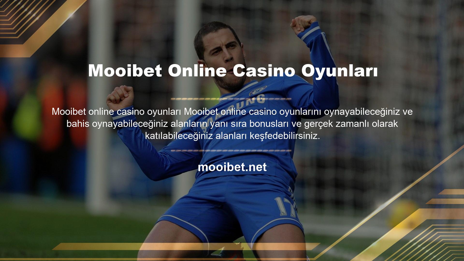 Mooibet Online Casino Oyunları