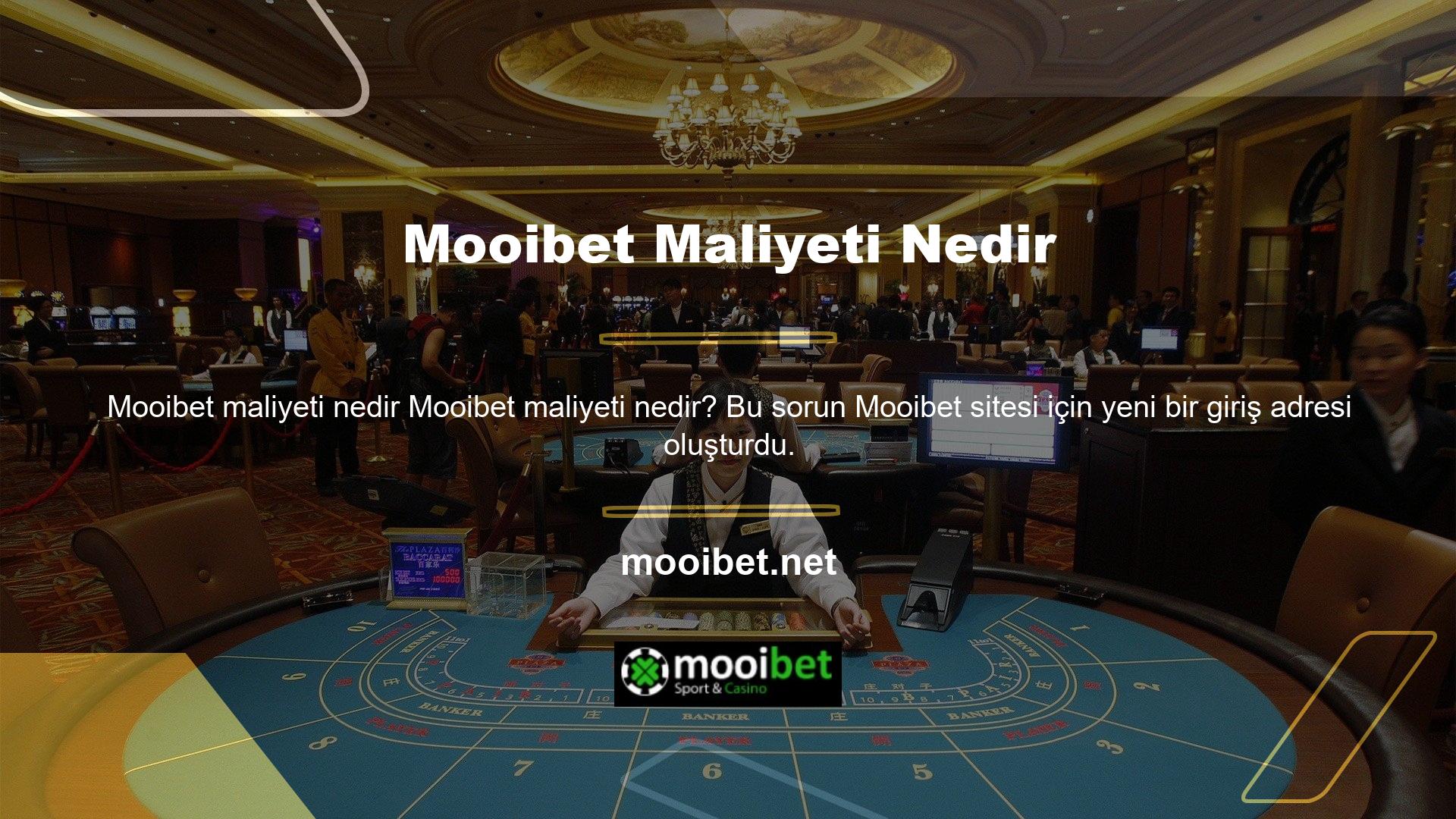 Bildiğiniz üzere Mooibet markası Türkiye'de halen yabancı bir oyun sitesi olmaya devam etmektedir