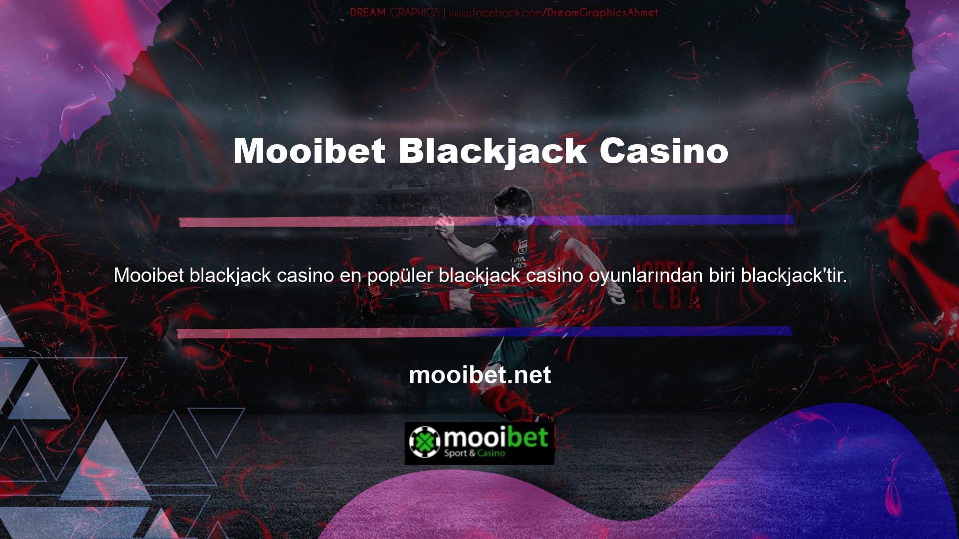 Blackjack oyunları, casino web sitesinin canlı oyunlar bölümünde bulunabilir